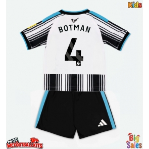 Newcastle United Sven Botman #4 Replica Home Stadium Kit for Kids 2026-27 Short Sleeve (+ pants)
